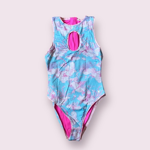 Under The Sea moderate one piece swimsuit by LoveShackFancy X Hurley in size S - Picture 3 of 15